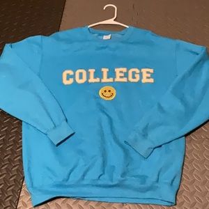 Large oversized sweatshirt